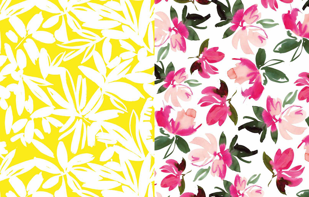 Reverse Coloring Book - Flowers