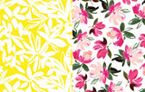 Reverse Coloring Book - Flowers