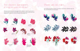 Reverse Coloring Book - Flowers
