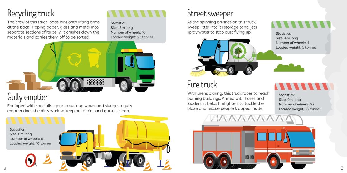 Book & 3 Jigsaws: Trucks
