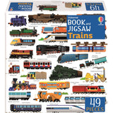 Book & 3 Jigsaws - Trains