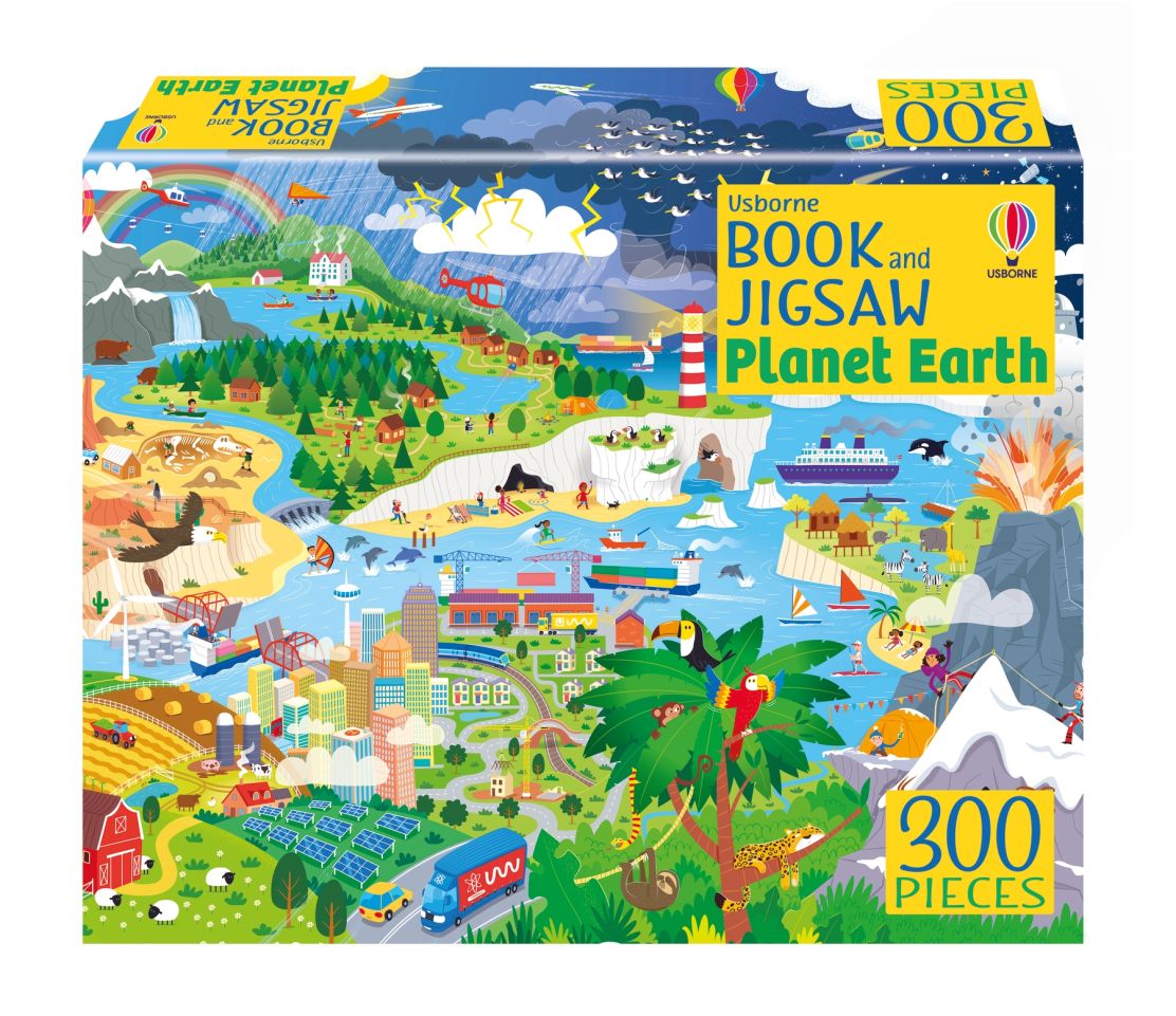 Book & Jigsaw -  Planet Earth