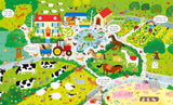 Book & Jigsaw 300 Piece On the Farm