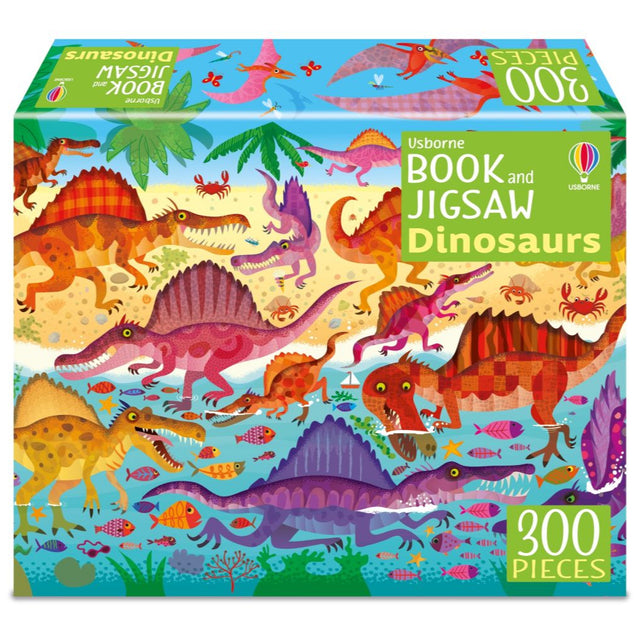 Book & Jigsaw 100 Pieces - Dinosaur