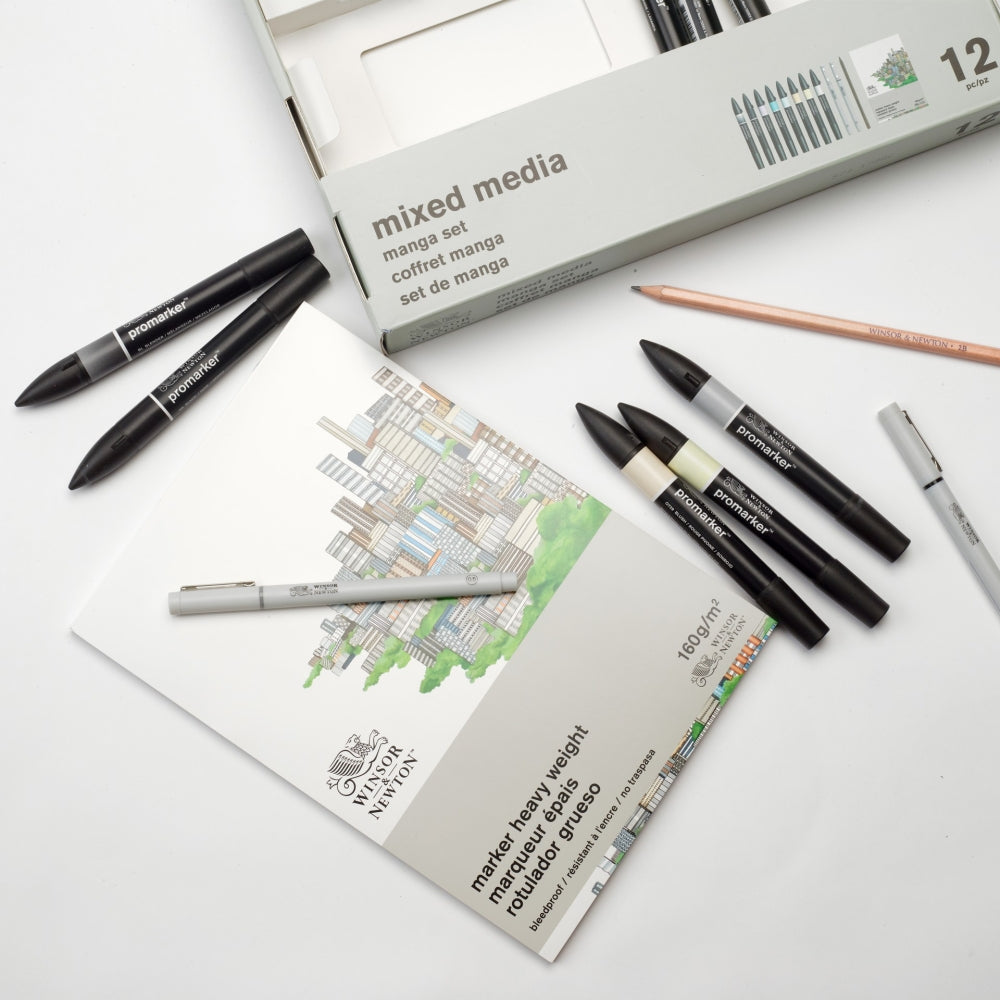 Winsor & Newton Mixed Media Manga Set 2