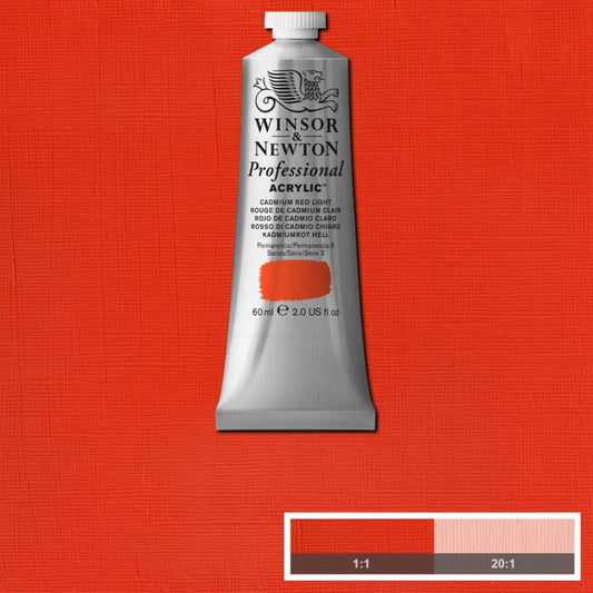 60ml Cadmium Red Light - Professional Acrylic