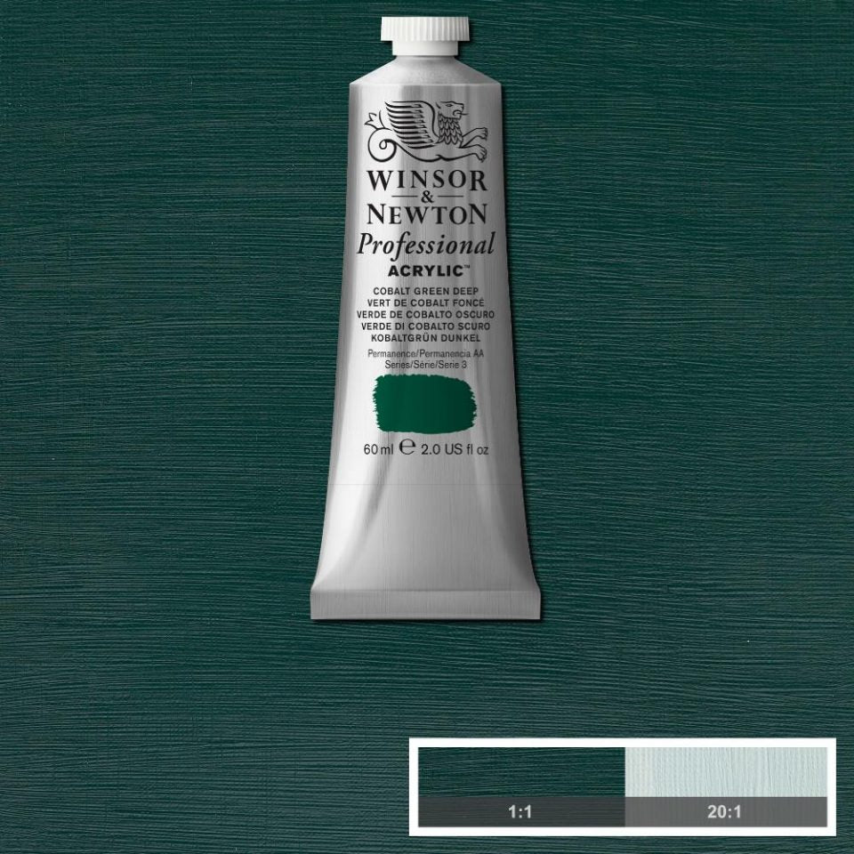 60ml Cobalt Green Deep - Professional Acrylic