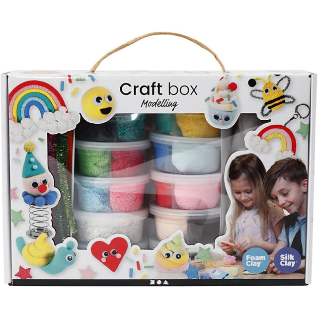 Foam Clay & Silk Clay Set - Assorted Colours