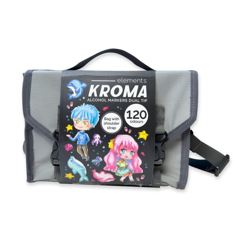 Elements Kroma Alcohol Markers Bag Set (120 Pack)