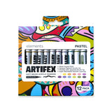 Elements Artifex Acrylic Marker Flexi Brush - Pastel (Set of 12)