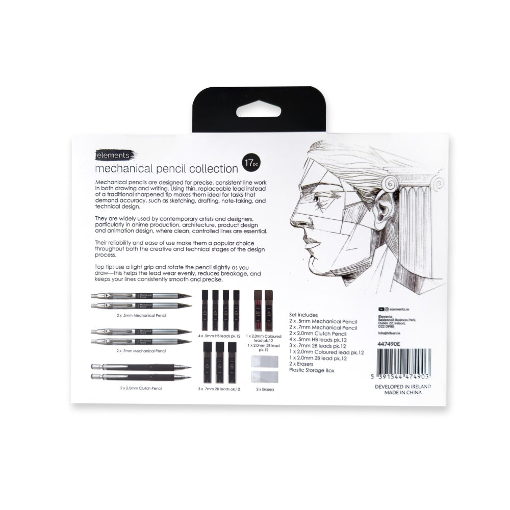 Elements Mechanical Pencil Collection (17 Pieces)