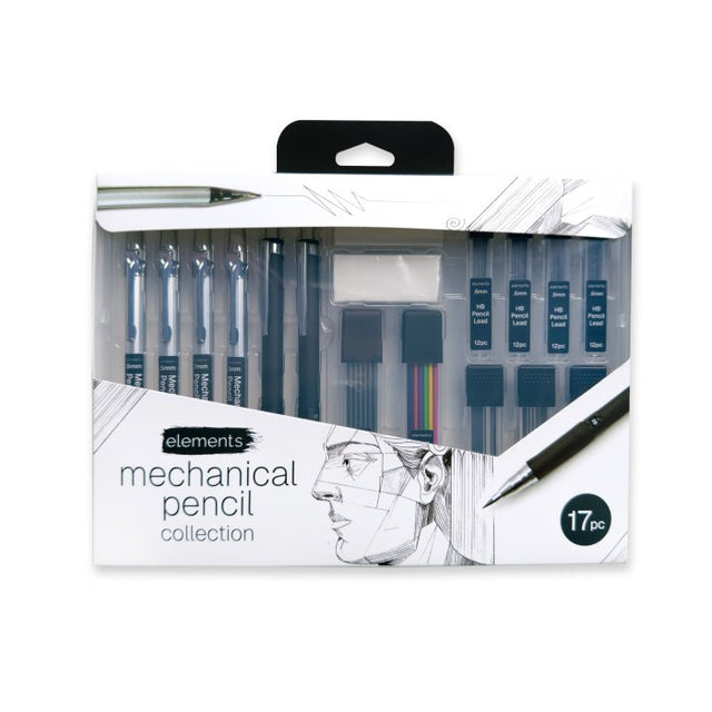 Elements Mechanical Pencil Collection (17 Pieces)