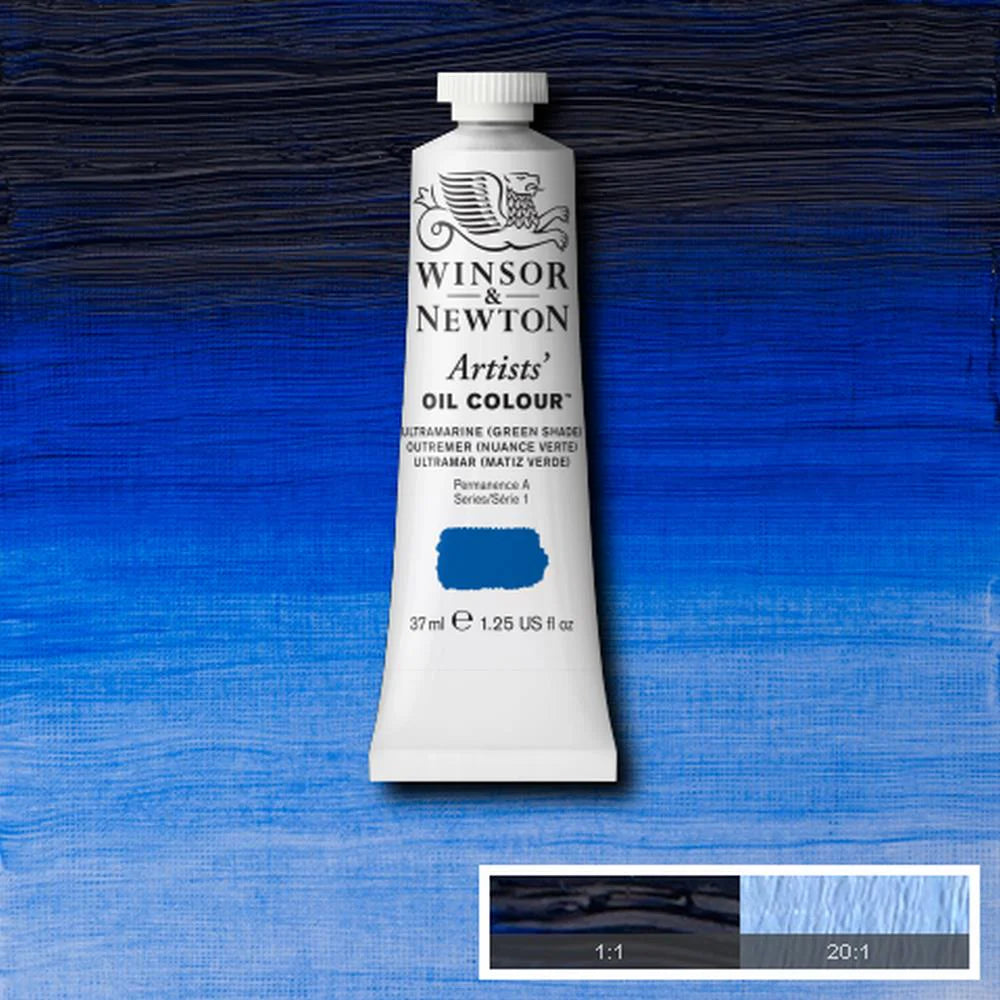 Artists' Oil Colour 37ml Ultramarine (Green Shade)
