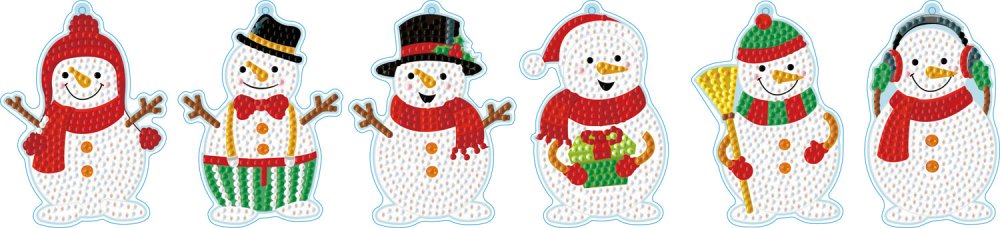 Diamond Dotz Decoration Kit - Snowmen