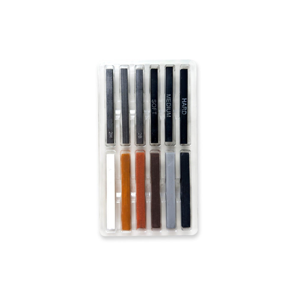 Elements Drawing & Sketching Collection Tin (64 Pieces)