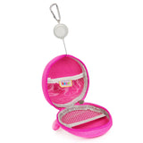Boppi Tiny Trekker Keyring Pouch Coin Purse - Pink Penguin