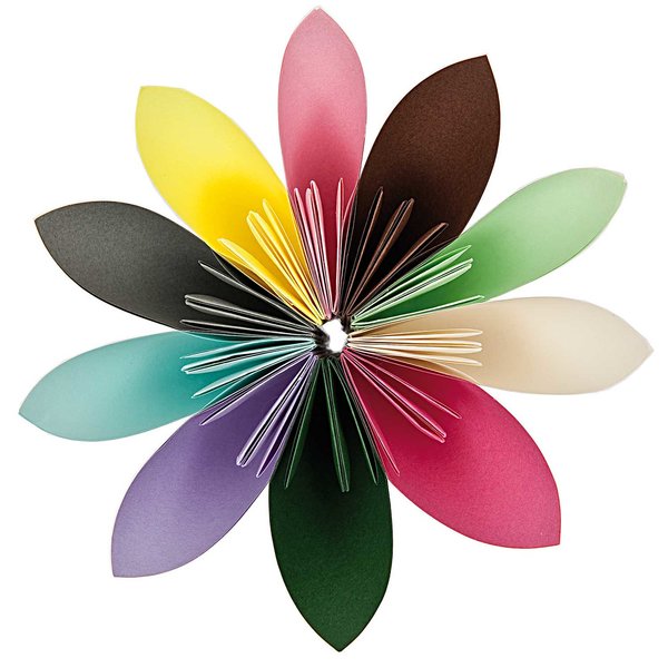 Paper Poetry Origami pastel 15x15cm 200 sheets 10 colors