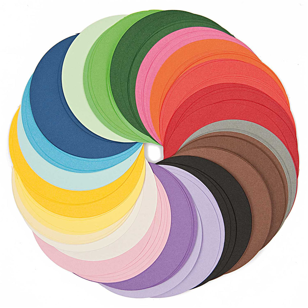 Paper Poetry Origami basic round 10cm 200 sheets 20 colors