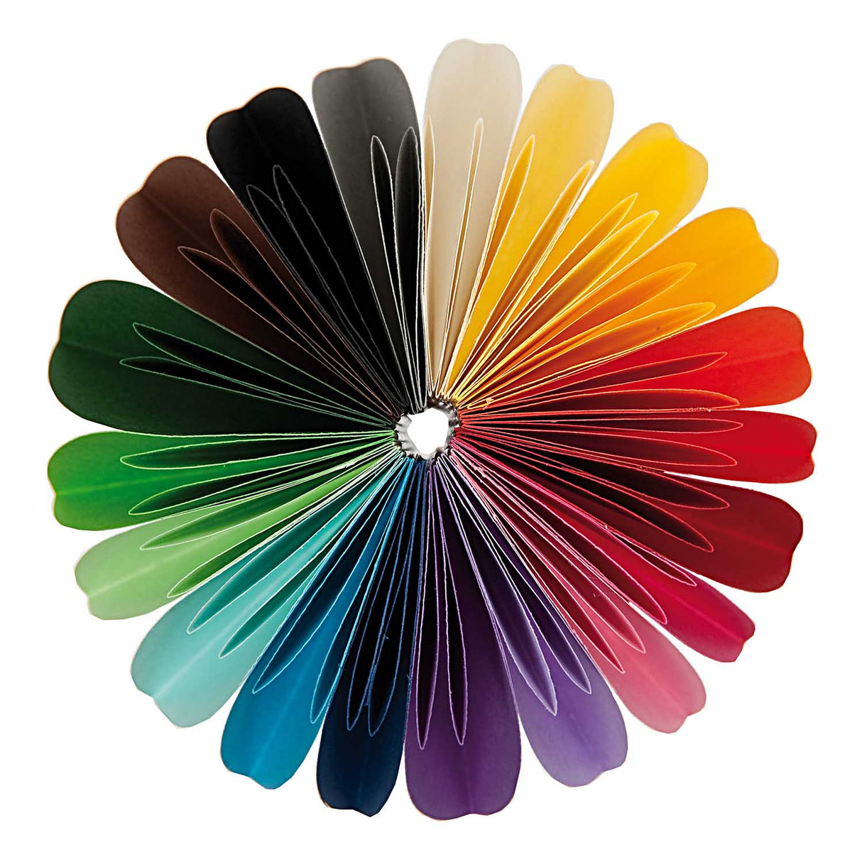 Paper Poetry Origami basic round 10cm 200 sheets 20 colors