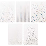 Paper Poetry Motif Paper Pad Dots 270g/m² 20 Sheets Hot Foil