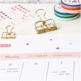 Paper poetry tape days of the week 1.5cm 10m