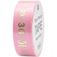 Paper poetry tape numbers 1-31