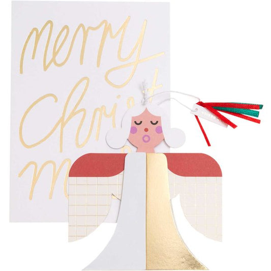 card set with pop-up tag Angel
