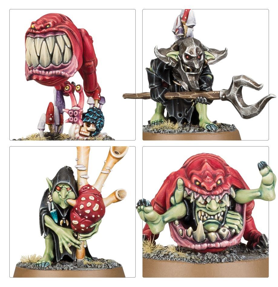 Warhammer Age of Sigmar - Gloomspite Gitz: Squig Herd