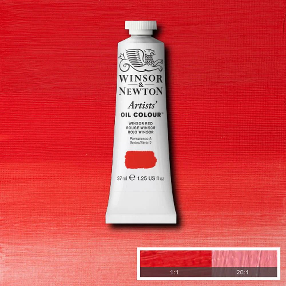 Artists' Oil Colour 37ml Winsor Red