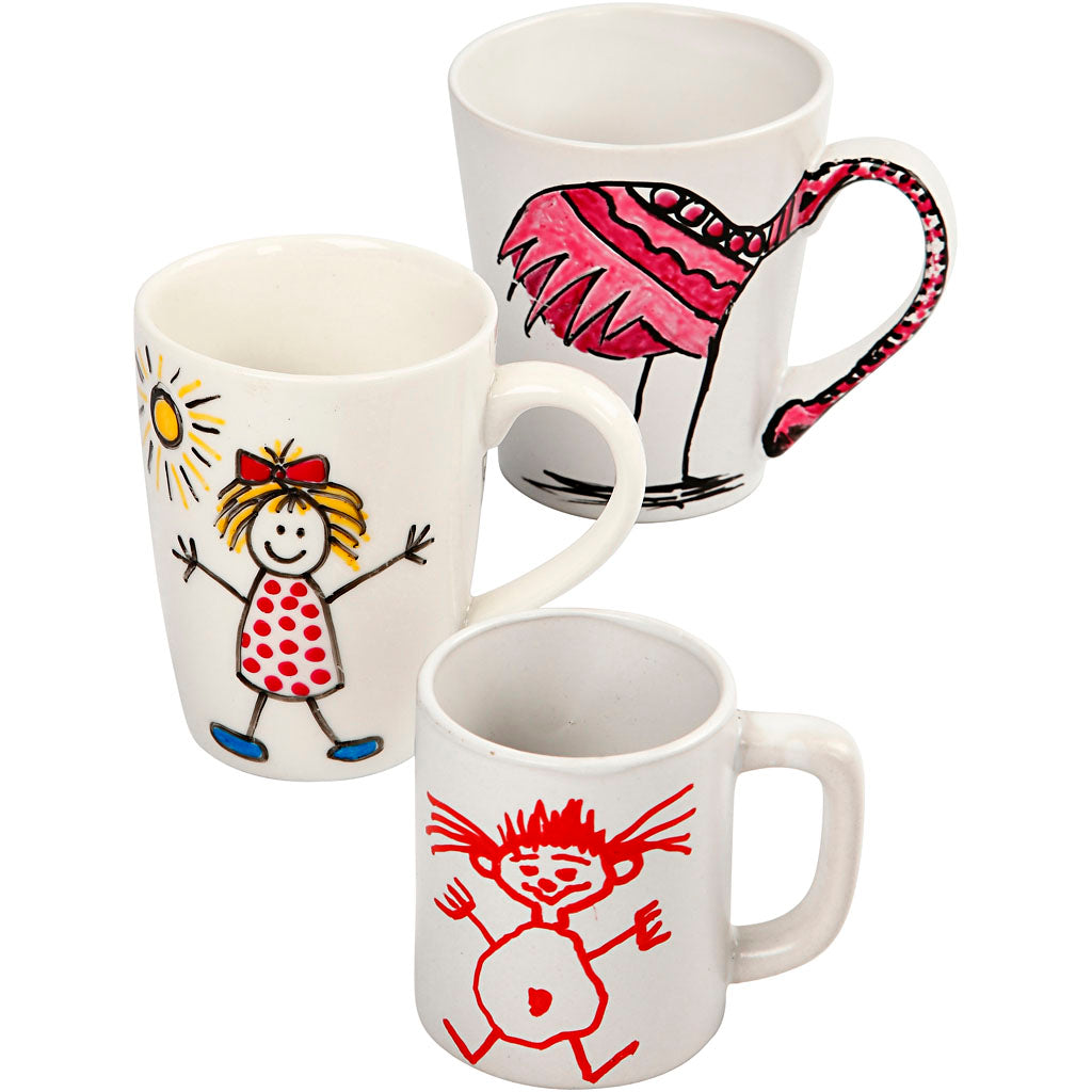 Porcelain 48 Mugs