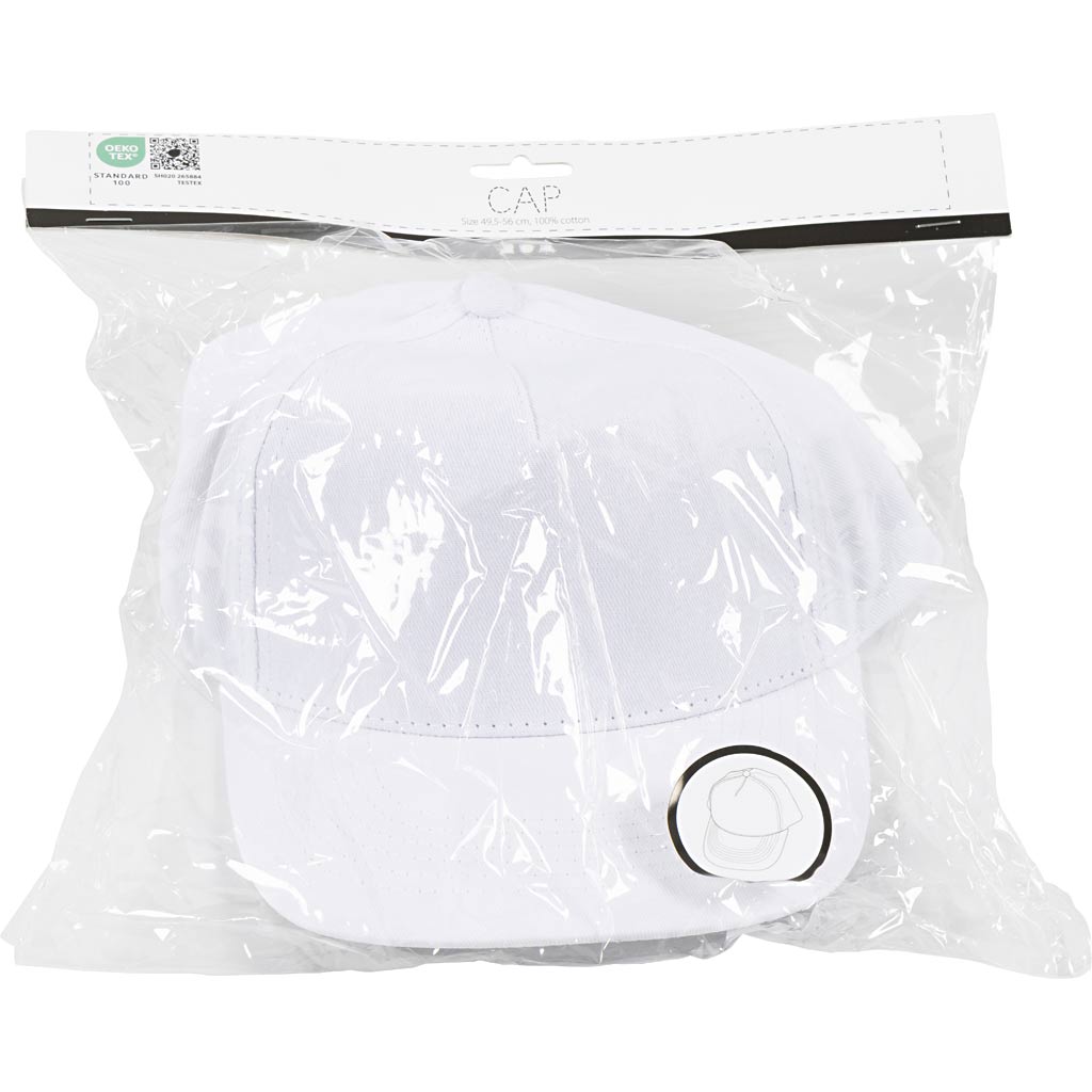 Cap Size 495-56cm - White