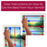 Zieler Premium Low Odour Protective Varnish Spray – Clear Gloss (400ml)