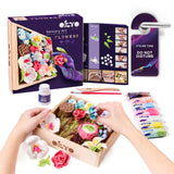 OKTO Wood & Clay Craft DIY - Romance Flowers