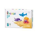 Hey Clay - Ocean: Shark, Octopus, Stingray (6 Can Set)