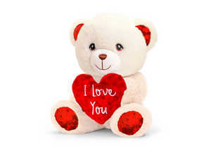 15cm Keeleco Valentines Sentiments Bear