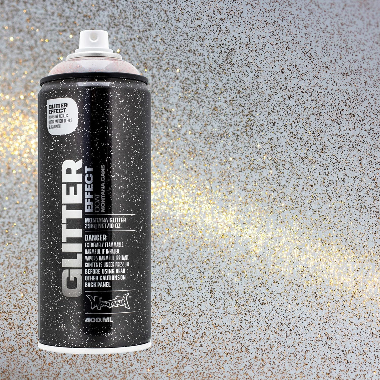 Montana Glitter EFFECT Spray Paint - Dusty Gold