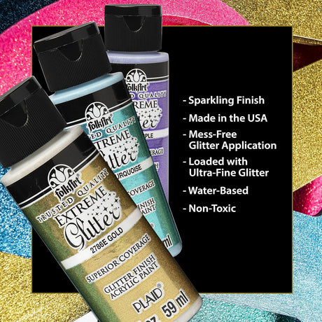 FolkArt Extreme Glitter Acrylic Paint