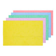 Premto Document Wallets - Pastel Colours (Pack of 5)