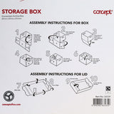 Concept Archive Storage Box - Red