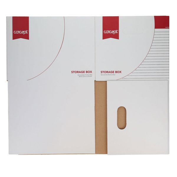 Concept Archive Storage Box - Red