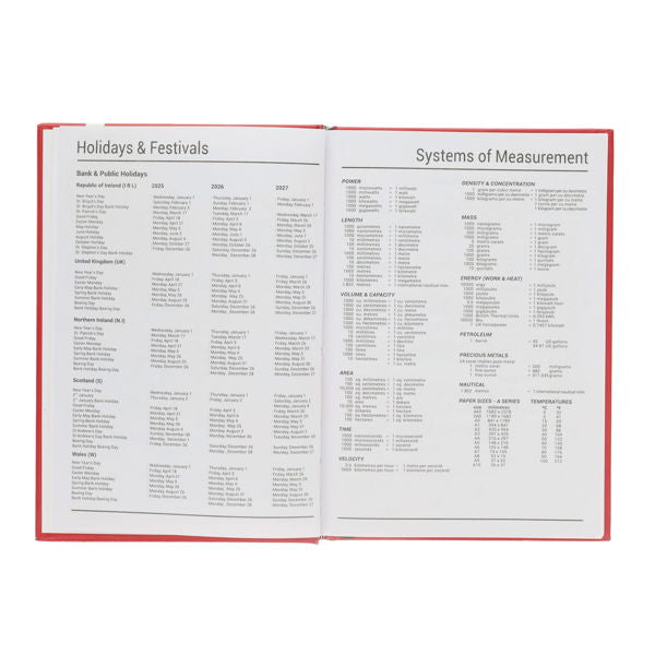 A5 2025/2026 Week To View Academic Diary (Assortment)