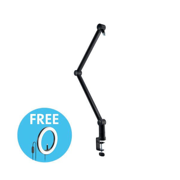 Kensington A1020 Boom Arm for Microphones Webcams and Lights K87652WW