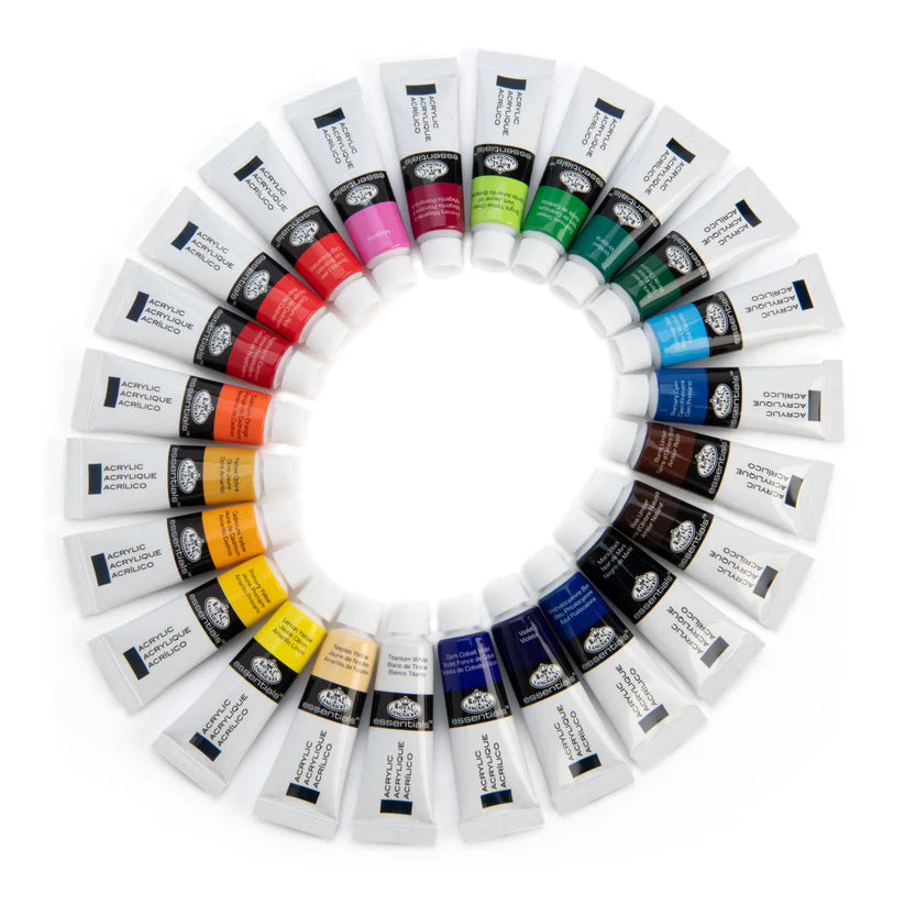 Royal & Langnickel Essentials Acrylic Set (24 Pack)
