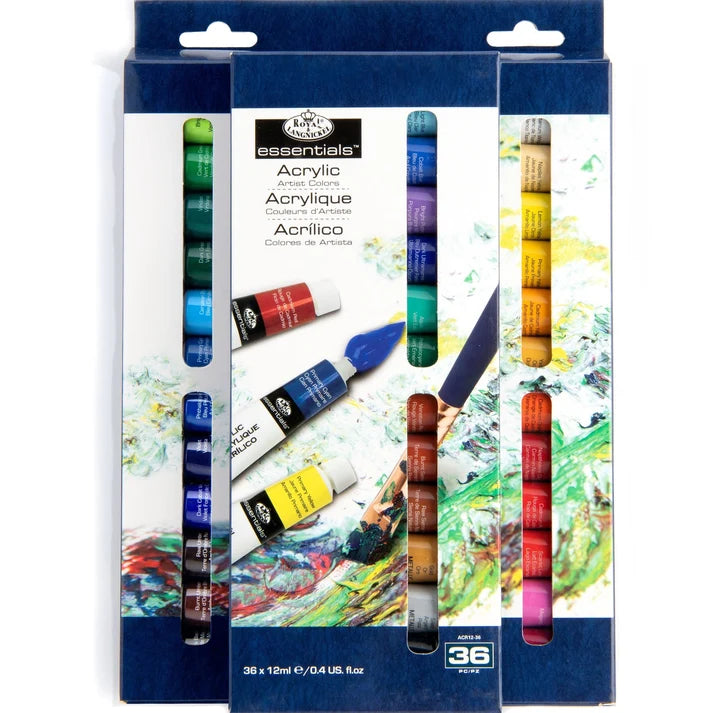 Royal & Langnickel Essentials Acrylic Paint Set (36 Pack)