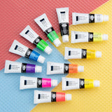 Royal & Langnickel Essentials Acrylic Paint Set - Neon (12 Pack)