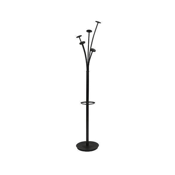 Alba Festival Coat Stand 350x350x1870mm Black PMFESTN