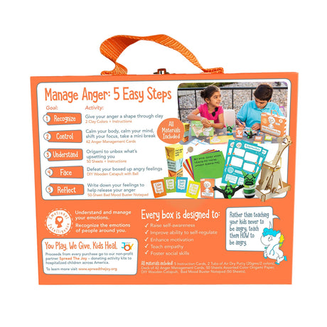 Open The Joy - Colourful Anger Management Box