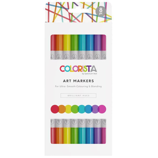 Colorista - Art Marker - Brilliant Hues 8pc