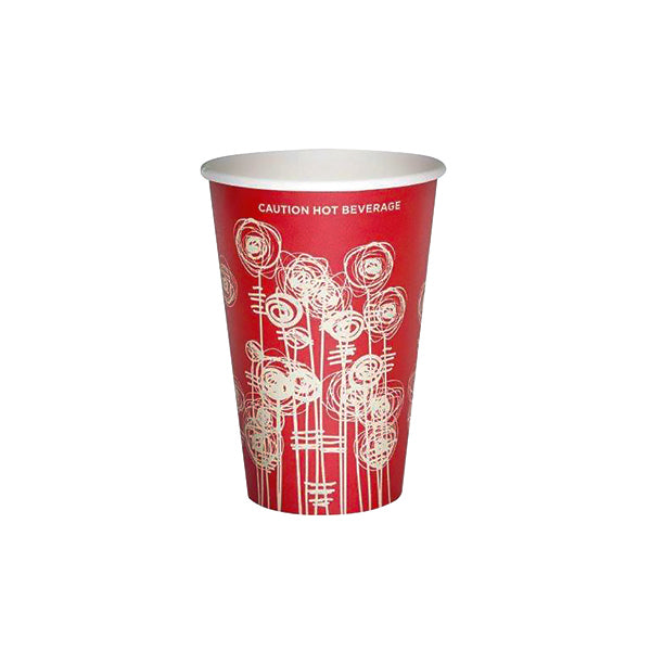 Paper Vending Cup 9Oz 25cl Swirl Design (Pack of 1000) HHPAVC09A