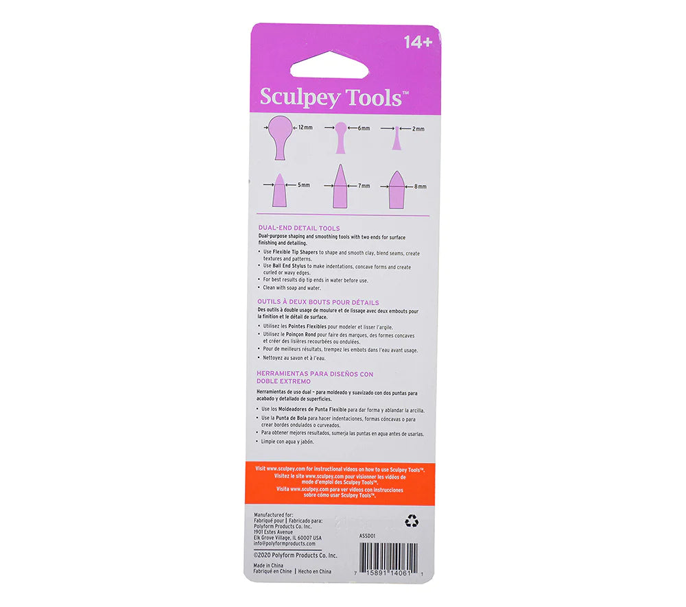 Sculpey Style Detail Tool Set